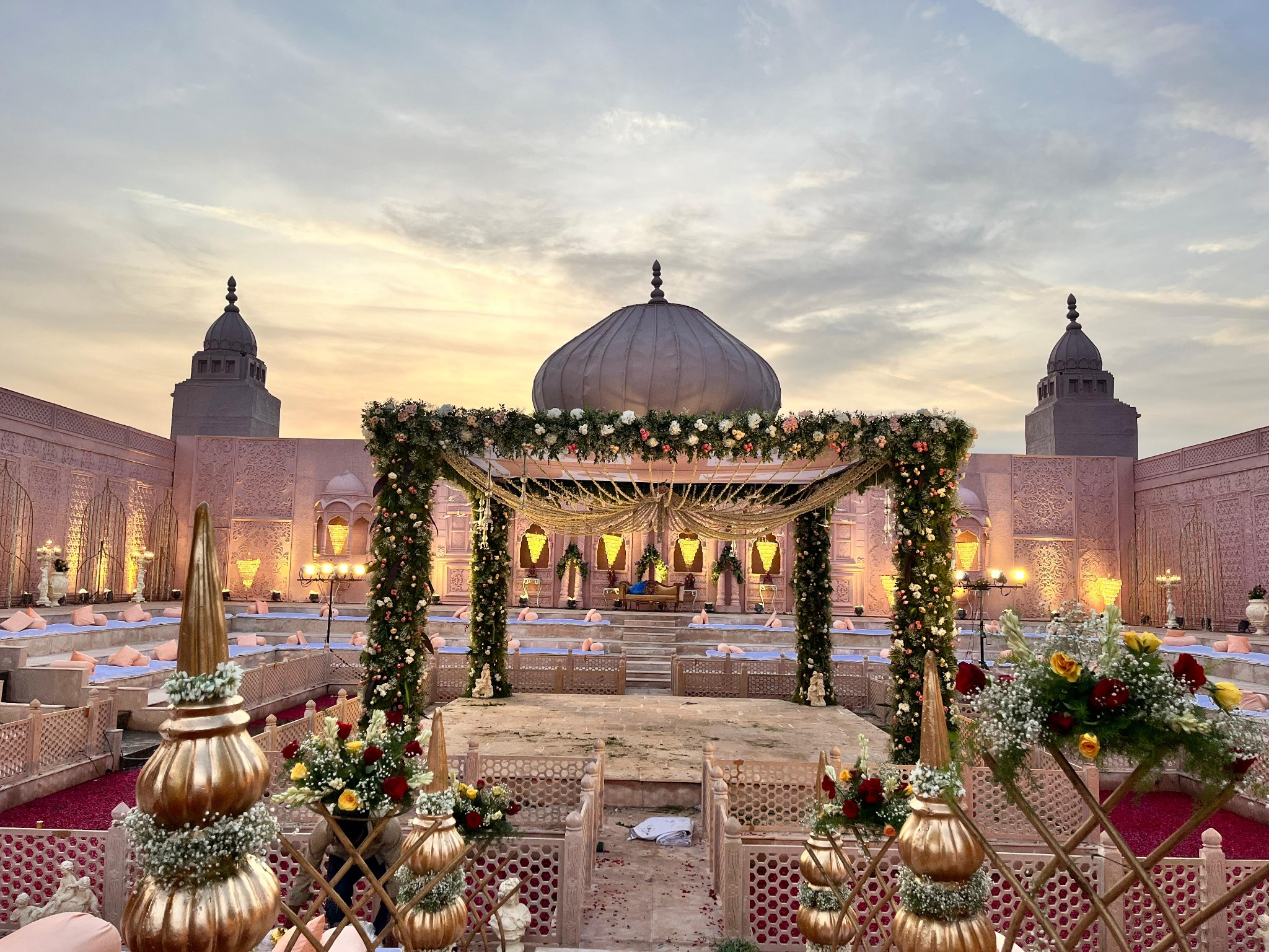Greek-Style Athena's Amphitheatre - Music and Reception Setting